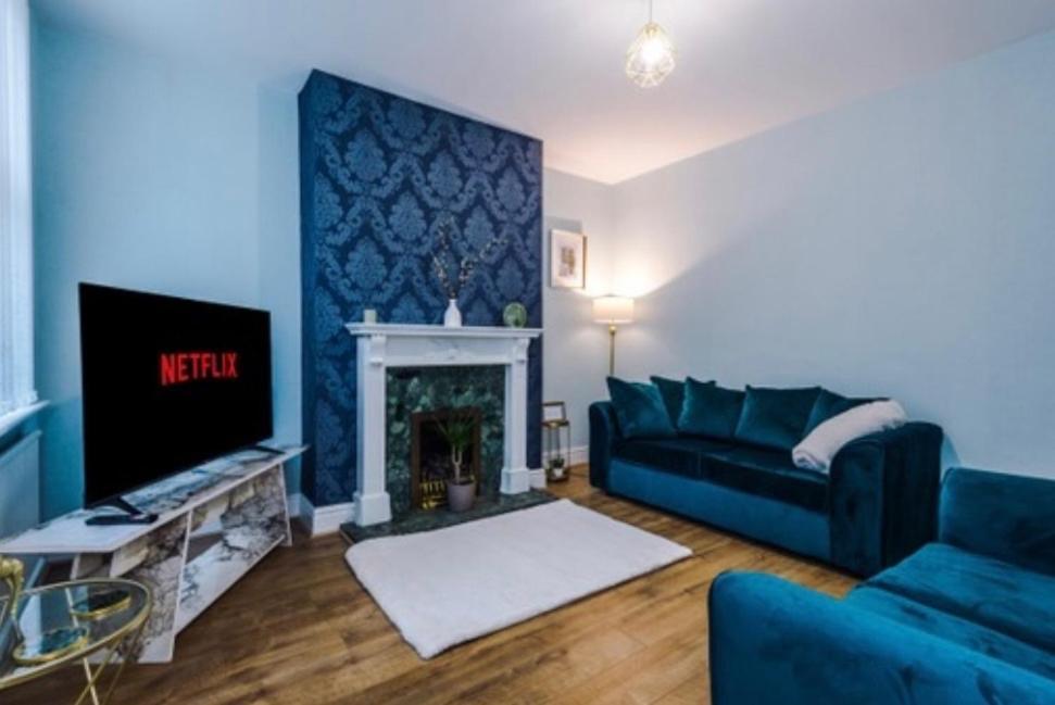 3 Bed Property, Upto 8 Guests Near City Centre Manchester Esterno foto